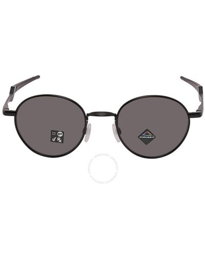 Oakley Terrigal Prizm Gray Round Unisex Sunglasses  414601 51 - Brown