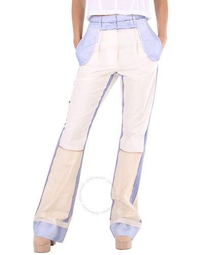Moschino Multi-panel Design Trousers - Multicolour