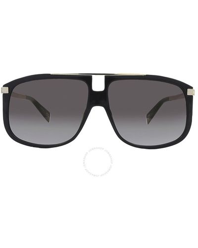 Marc Jacobs Gray Gold Navigator Sunglasses Marc 243/s 02m2/fq 60 - Metallic