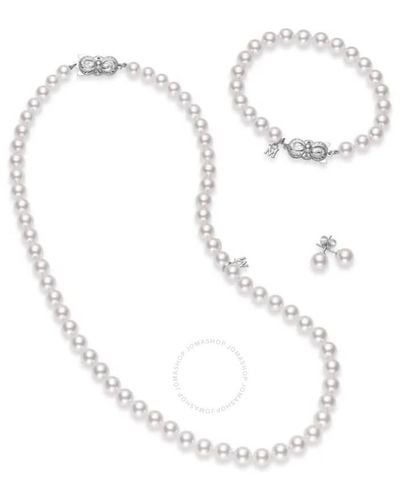 Mikimoto Jewelry & Cufflinks - White