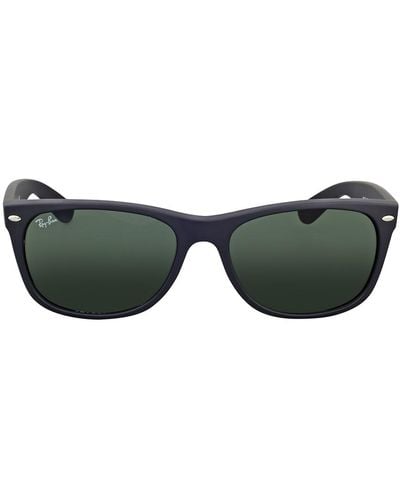 Ray-Ban New Wayfarer Classic Green Sunglasses - Multicolor