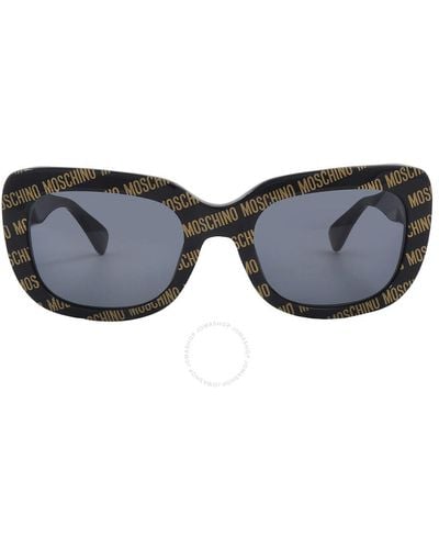 Moschino Grey Butterfly Sunglasses Mos132/s 07rm/ir 53