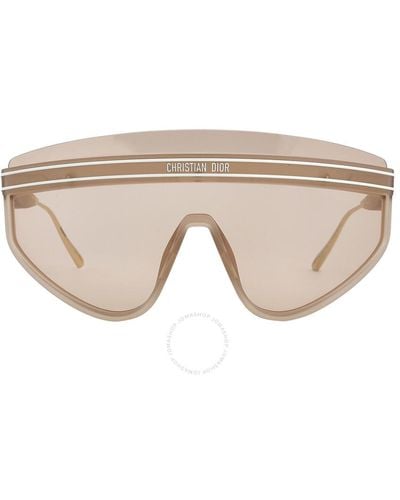 Dior Club Pink Shield Sunglasses Cd40079u 73y 00 - Natural