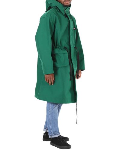 Undercover X Eastpak Pocket Detail Nylon Coat - Green