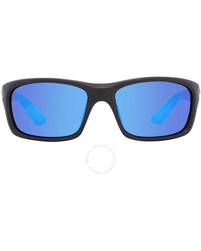 Costa Del Mar Jose Pro Mirror Polarized Glass Sunglasses 6s9106 910601 62 - Blue