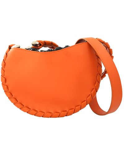 Chloé Mate Shoulder Bag Small - Orange