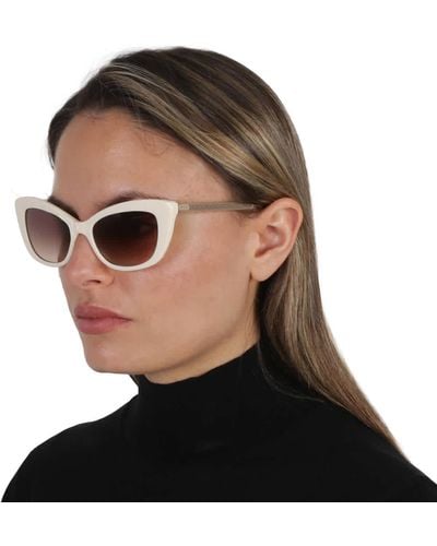 Kate Spade Brown Gradient Cat Eye Sunglasses Merida/g/s 010a/ha 54 - Multicolour