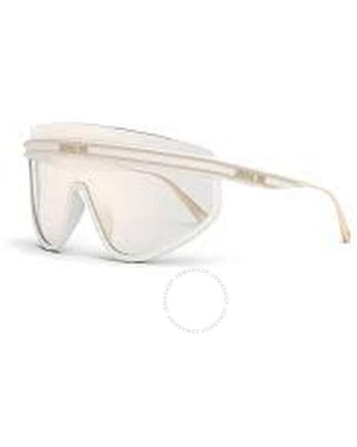 Dior Clear Shield Sunglasses Club M2u Cd40079u 25c 00 - White