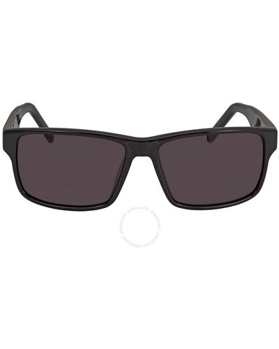 Ferragamo Rectangular 58 Mm Sunglasses Sf960s 001 58 - Purple