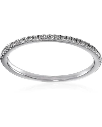 Diamanti Per Tutti Sterling Diamond Ring - Metallic