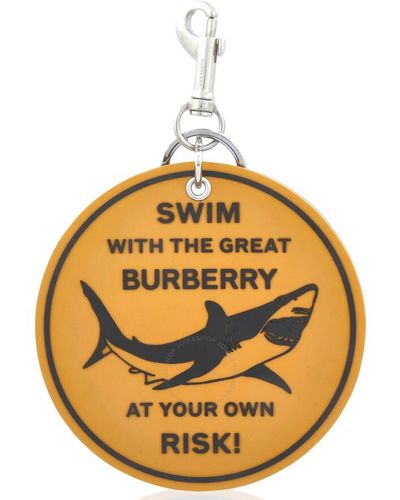 Burberry Shark Key Ring - Metallic