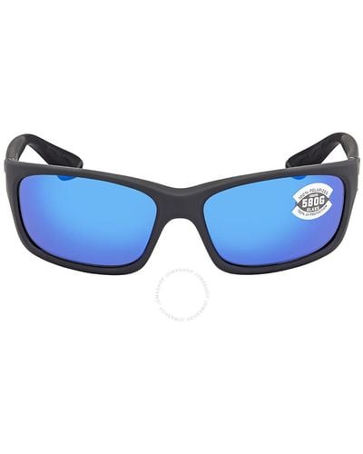 Costa Del Mar Jose Blue Mirror Polairzed Glass Sunglasses Jo 98 Obmglp 62