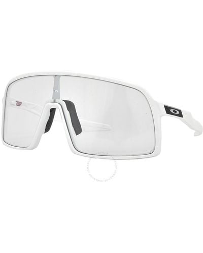 Oakley Sutro Clear Photochromic Rectangular Sunglasses Oo9406 940699 37 - White