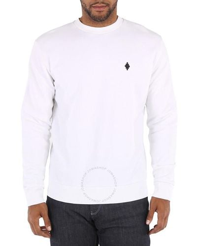 Marcelo Burlon Cross Logo Crewneck Sweatshirt - White