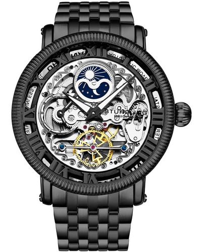 Stuhrling Original Legacy Automatic Dial Watch - Black