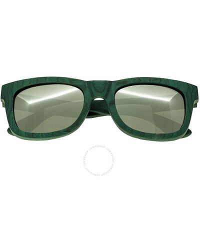 Spectrum Hamilton Wood Sunglasses - Green
