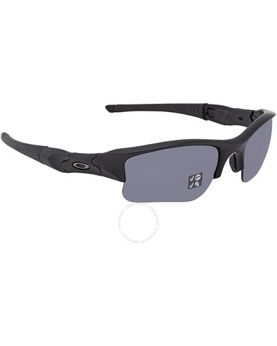 Oakley Flak Jacket Polarized Sport Sunglasses 0oo9009 11-435 63 - Blue