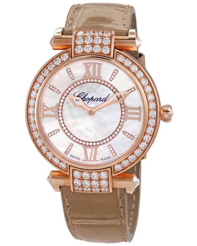 Chopard Imperiale Mother Of Pearl With Diamonds Dial Watch -5005 - Metallic