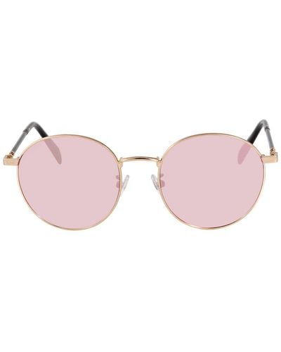 Balmain Pink Round Sunglasses  004 55