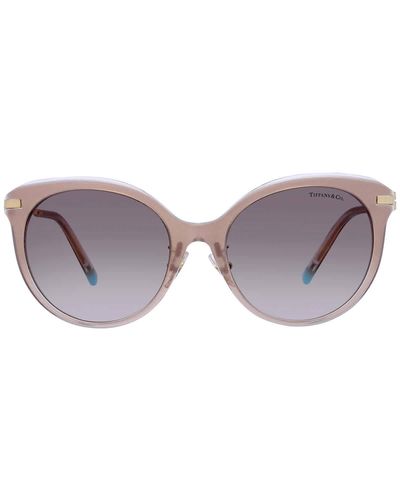 Tiffany & Co. Grey Gradient Cat Eye Sunglasses