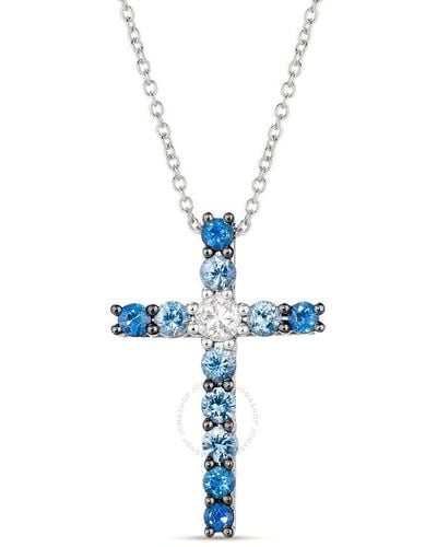 Le Vian Denim Balayage Collection Necklaces Set - Blue
