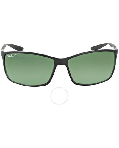 Ray-Ban Liteforce Green Square Sunglasses Rb4179 601s9a 62