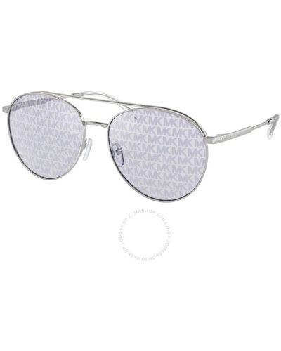 Michael kors sunglasses womens silver sale