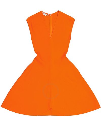 Stella McCartney Compact Dress - Orange