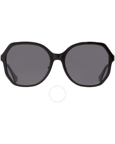 Polaroid Polarized Grey Butterfly Sunglasses Pld 6177/g/s 0807/m9 57