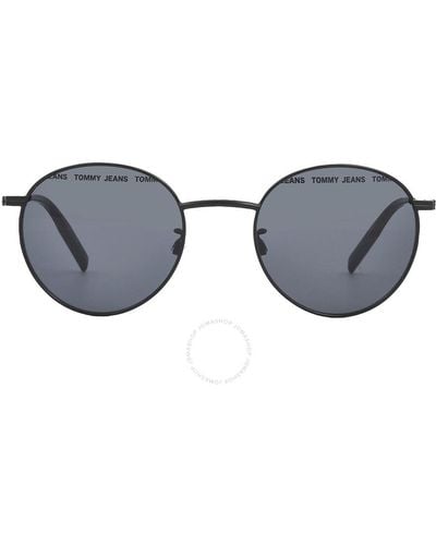 Tommy Hilfiger Gray Round Sunglasses Tj 0030/s 0003/ir 50