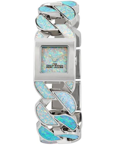 Marc Jacobs The Chain Quartz Blue Dial Watch