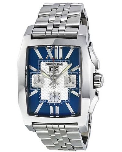 Breitling Flying B Chronograph Automatic Blue Dial Stainless Steel Watch A4436512-c736ss