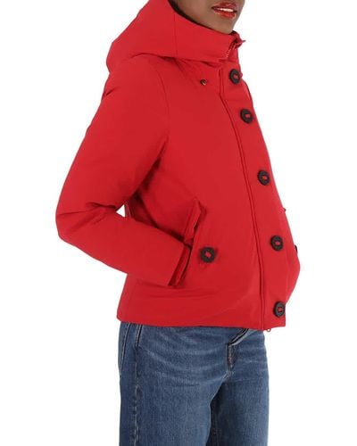 Save The Duck Shanon Padded Jacket - Red