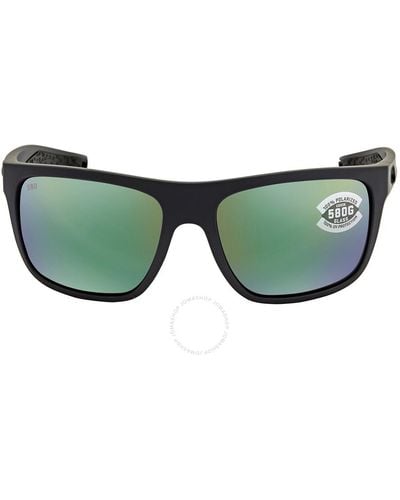 Costa Del Mar Cta Del Mar Broadbill Green Mirror Polarized Glass Sunglasses