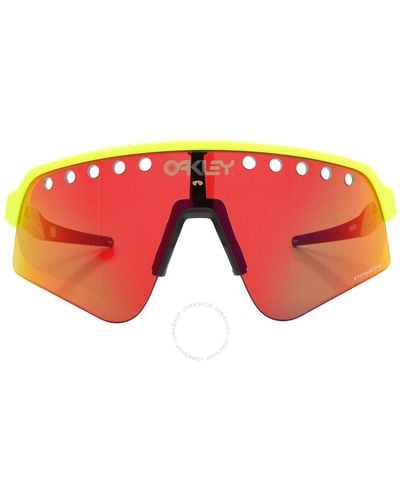 Oakley Sutro Lite Sweep Prizm Ruby Shield Sunglasses Oo9465 946506 39 - Pink