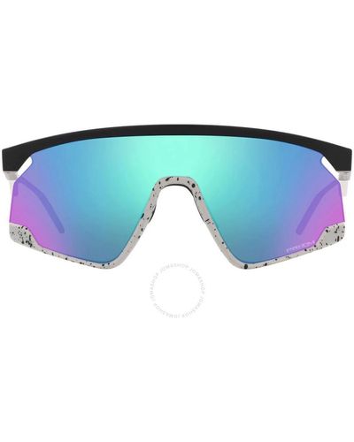 Oakley Bxtr Prizm Sapphire Shield Sunglasses Oo9280 928003 39 - Blue