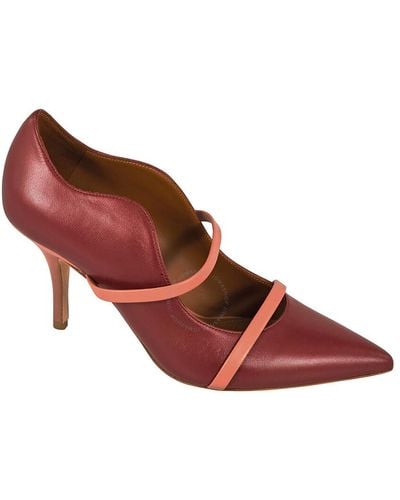 Malone Souliers Maureen 70mm Pumps - Red