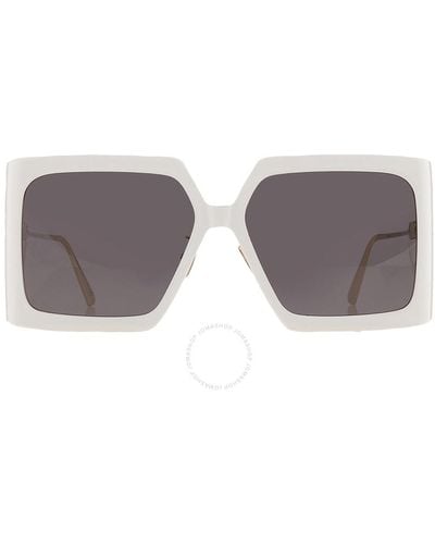 Dior Dark Gray Square Sunglasses Dolar S1u Cd40040u 25a 59 - Multicolor