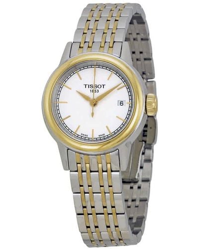 Tissot Carson White Dial Two-tone Watch T0852102201100 - Metallic