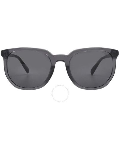 COACH Grey Geometric Sunglasses Hc8384u 579387 55
