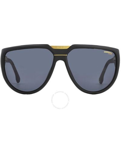 Carrera Gray Browline Sunglasses Flaglab 13 0003/ir 62