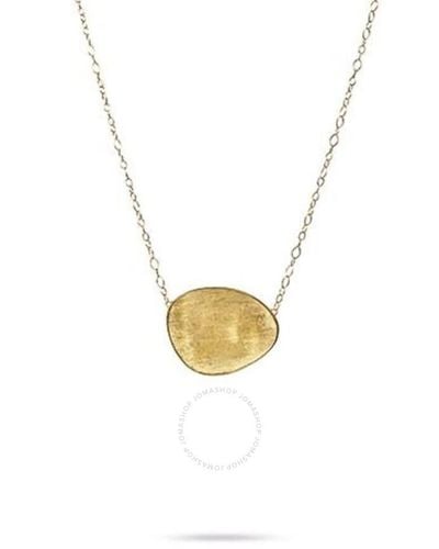 Marco Bicego Lunaria Collection 18k Yellow Gold Pendant Necklace  Y - Metallic