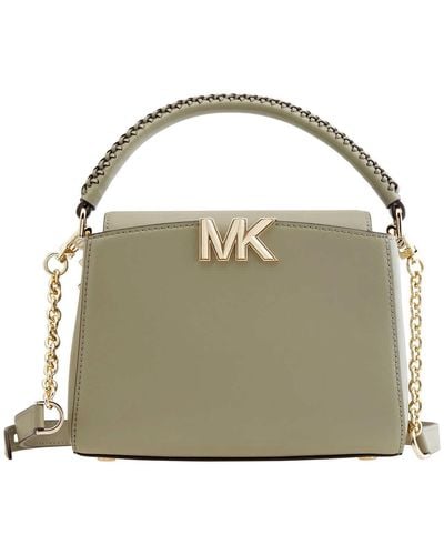 Michael Kors Karlie Small Leather Crossbody Bag - Green