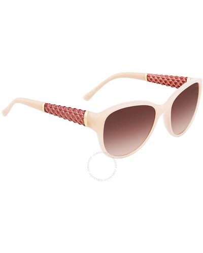 Chopard Gradient Square Sunglasses Sch127 09xa 55 - Pink
