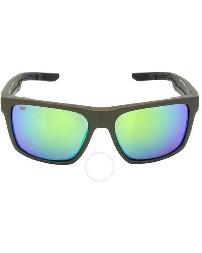 Costa Del Mar Cta Del Mar Lido Green Mirror Polarized Polycarbonate Sunglasses  910411 57