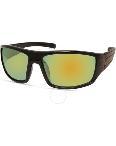Harley Davidson Bordeaux Mirror Wrap Sunglasses Hd0151v 01u 63 - Multicolour