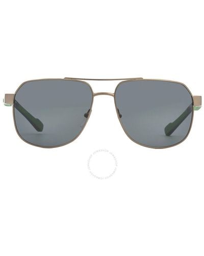 Calvin Klein Dark Grey Navigator Sunglasses Ck23103s 770 57