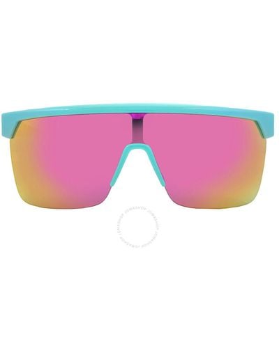 Spy Flynn Hd Plus Gray Green With Pink Spectra Shield Sunglasses 6700000000046