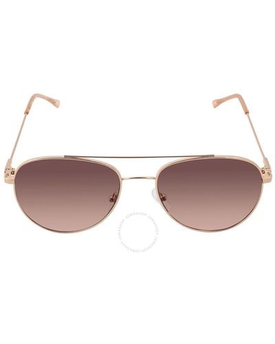 Calvin Klein Pilot Sunglasses Ck20120s 780 55 - Brown