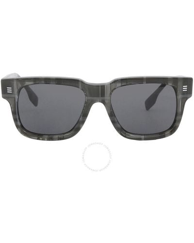 Burberry Hayden Dark Grey Square Sunglasses Be4394 380487 54